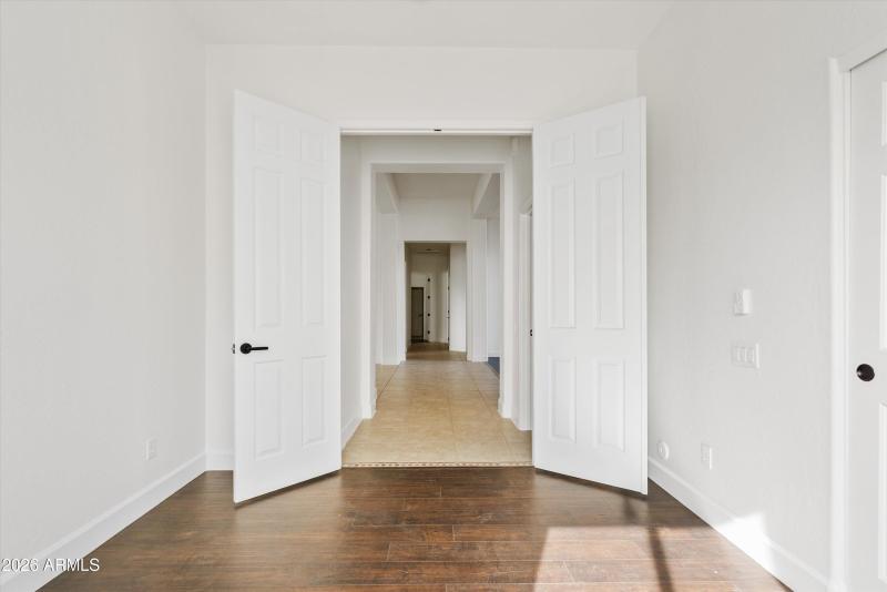 5th Bdrm w Closet, Double Door Entry