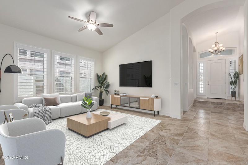 Family Room and Entry (1)