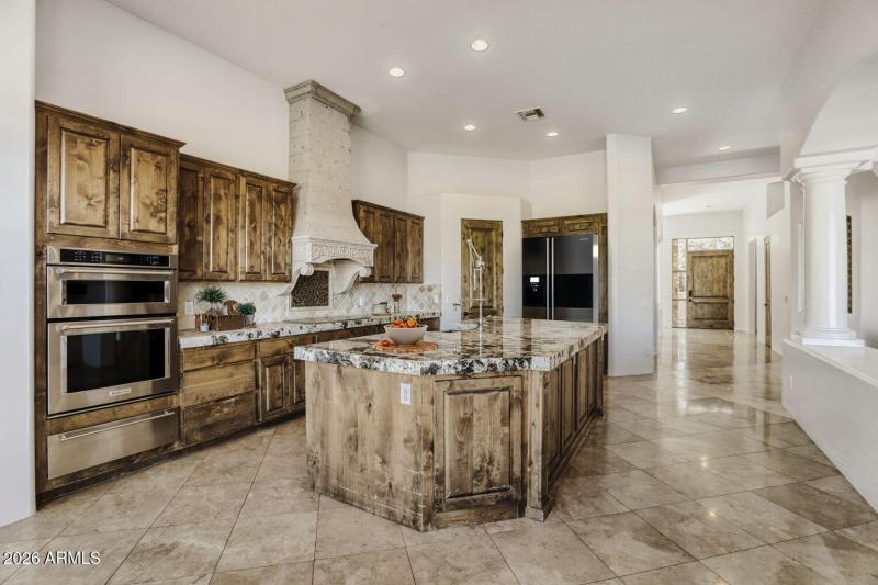 Virtually Staged Chef's Kitchen