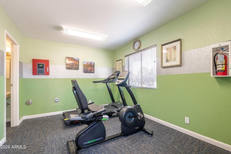 Community Work out room