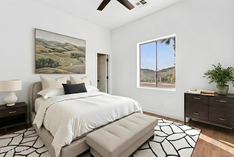 Bdrm 2 with Mtn Views + Walk-in Closet