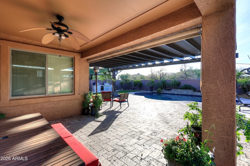 Covered Patio-View