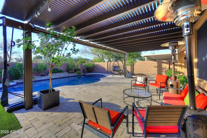 Extended Covered Patio-View