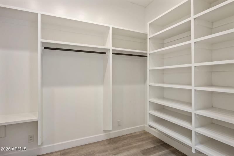 Oversize theatre closet