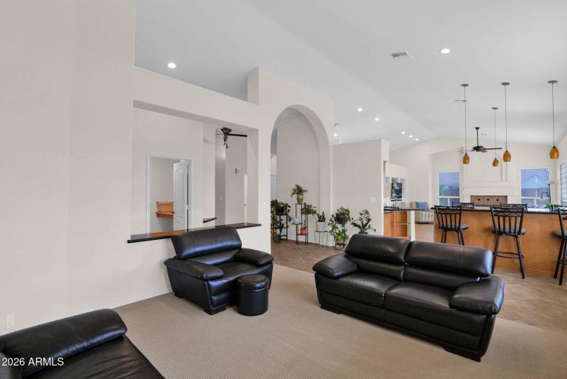 Living Room to Kitchen