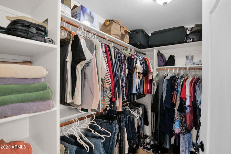 Master closet