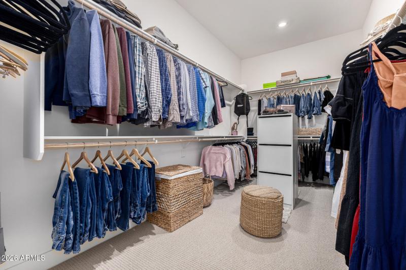 Primary Walk-in Closet