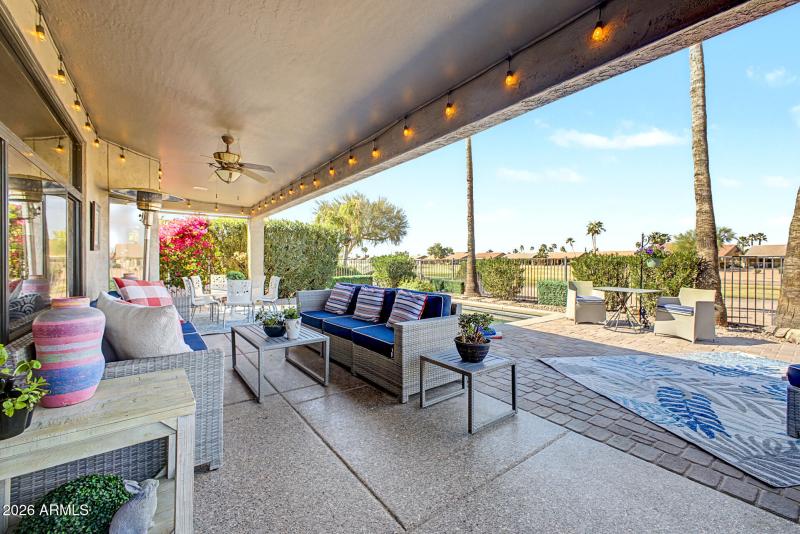 31 North-Facing Covered Patio