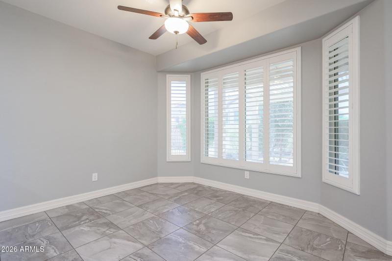 Bay Window in Dining Area
