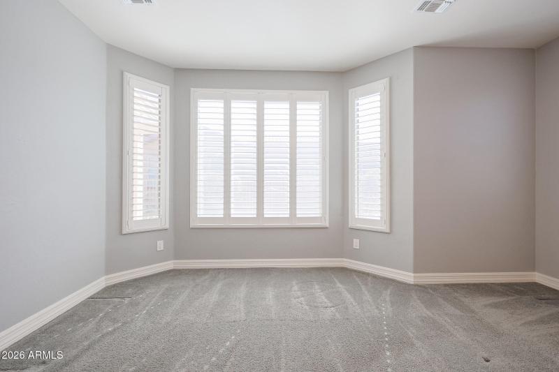Bay Window in Primary Bedroom