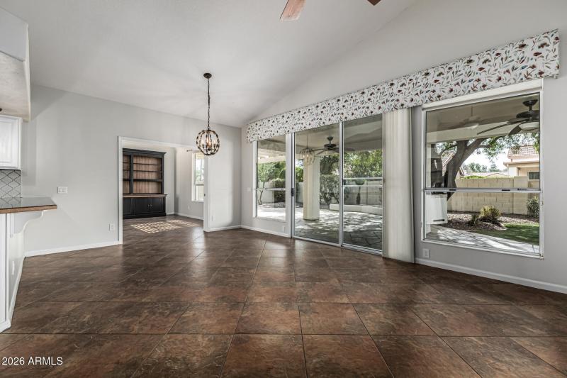 Open Living/Dining/Kitchen