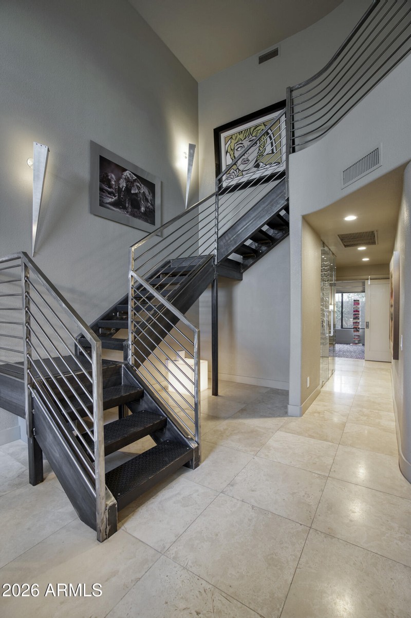 Custom Floating Staircase