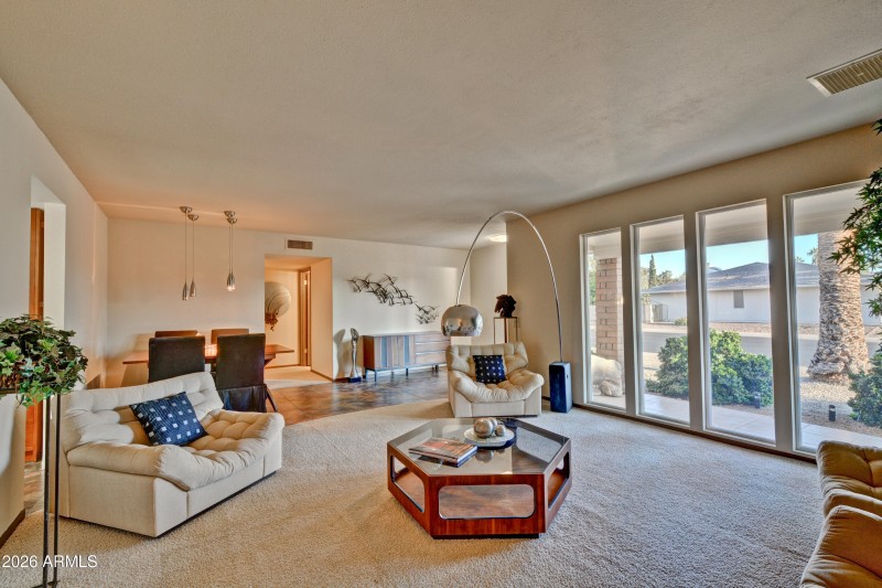 Living Room & Dining Room