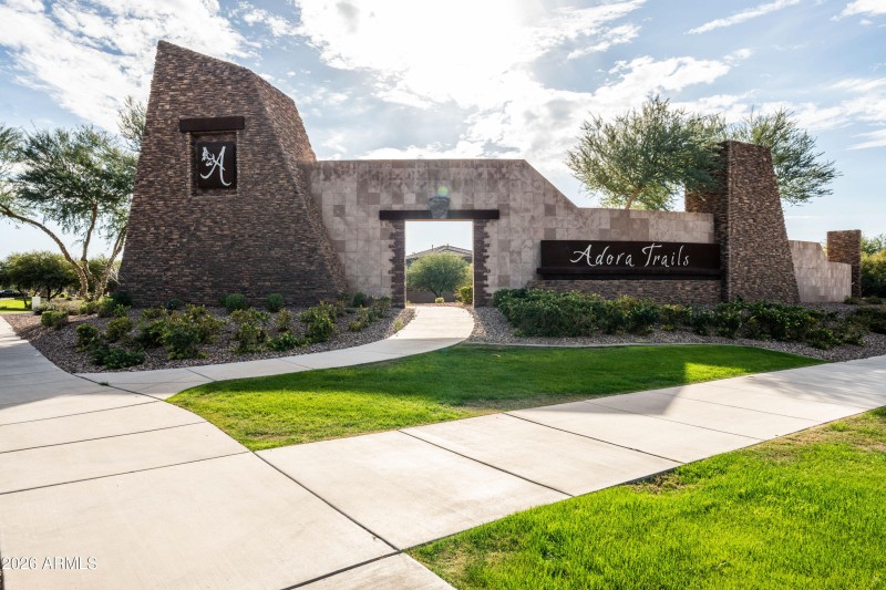 13a Adora Trails sign