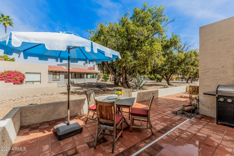 Patio off the Family Room