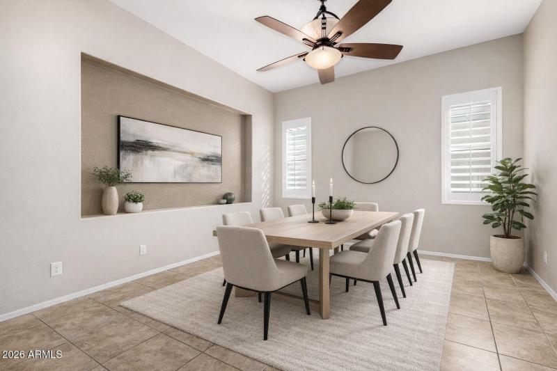 virtual - dining room