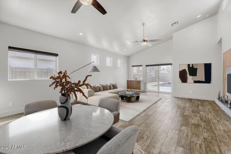 Virtually Staged Great Room