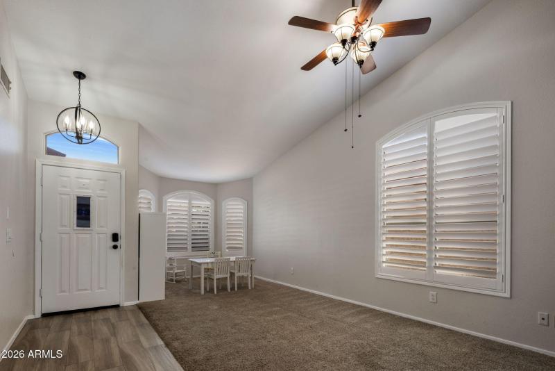 Entry and Living Room