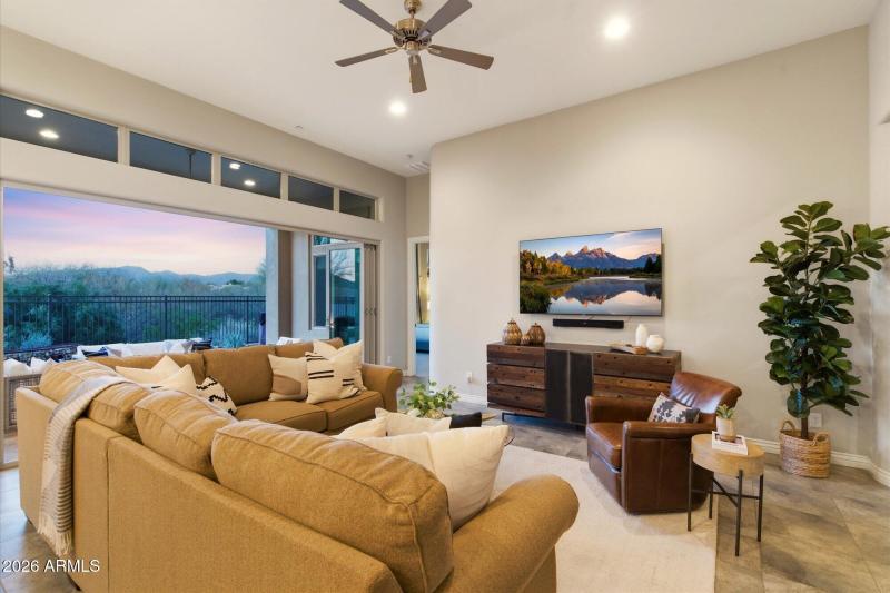 Open Living Room with Views