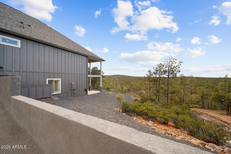 Backyard Views from Garage