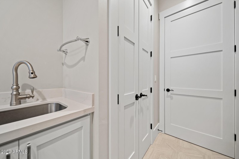 Wash Sink in Laundry Room