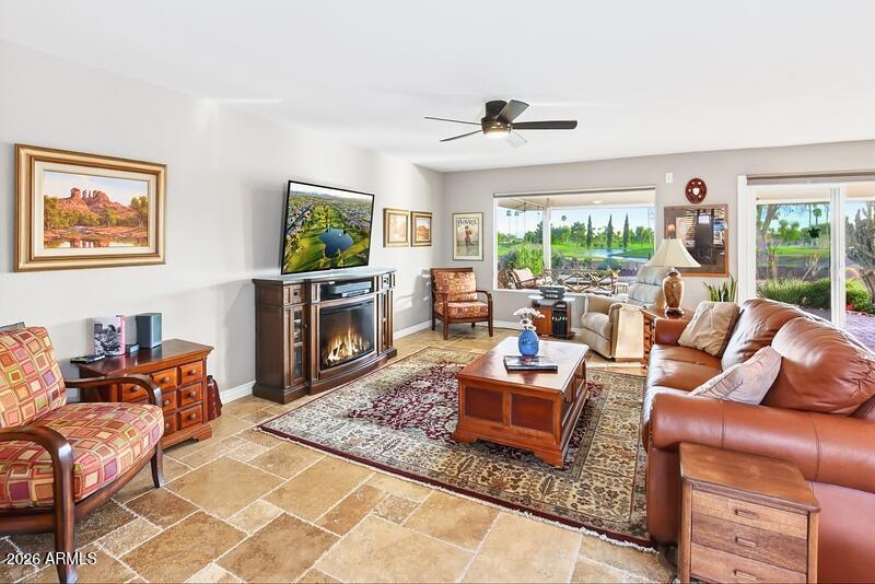 Living room with a view