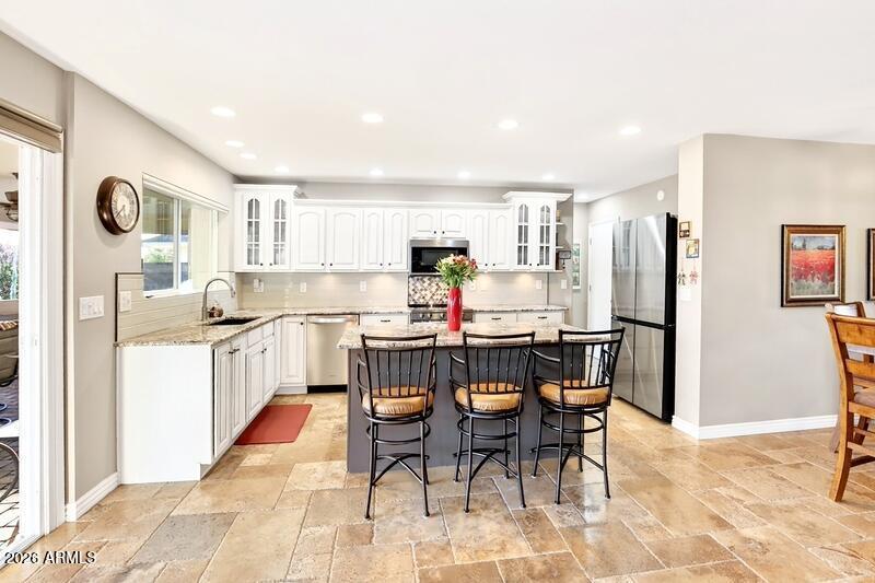 Kitchen with Granite
