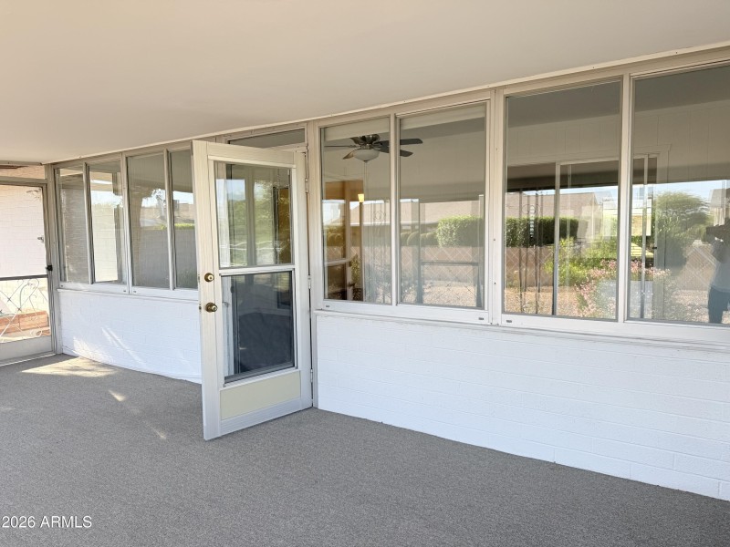 exit door from AZ Room