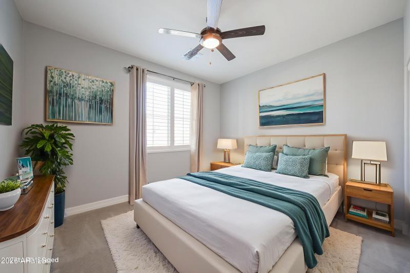 Virtually Staged Bedroom 2