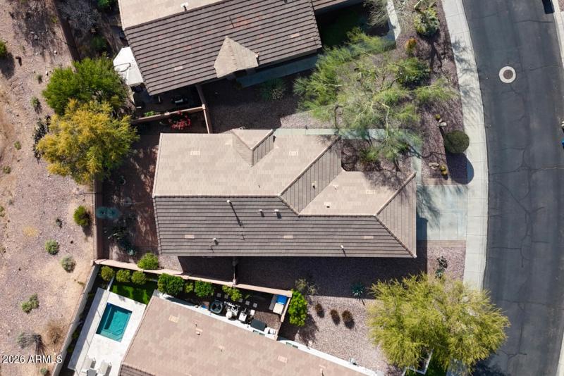 Lot View backing to desertscape