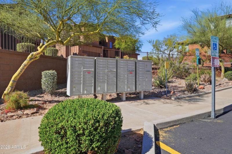Mailboxes at the Pool Area