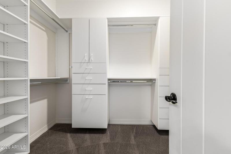 Master Walk-In Closet