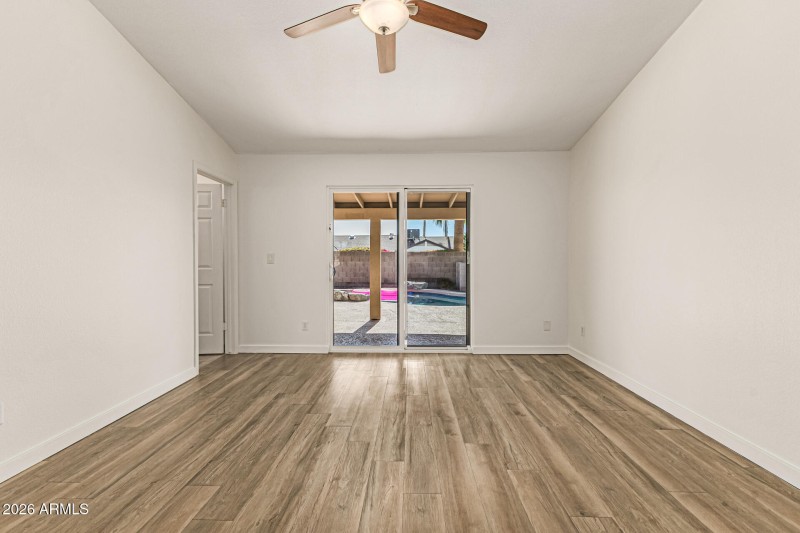 Primary Vaulted Ceiling