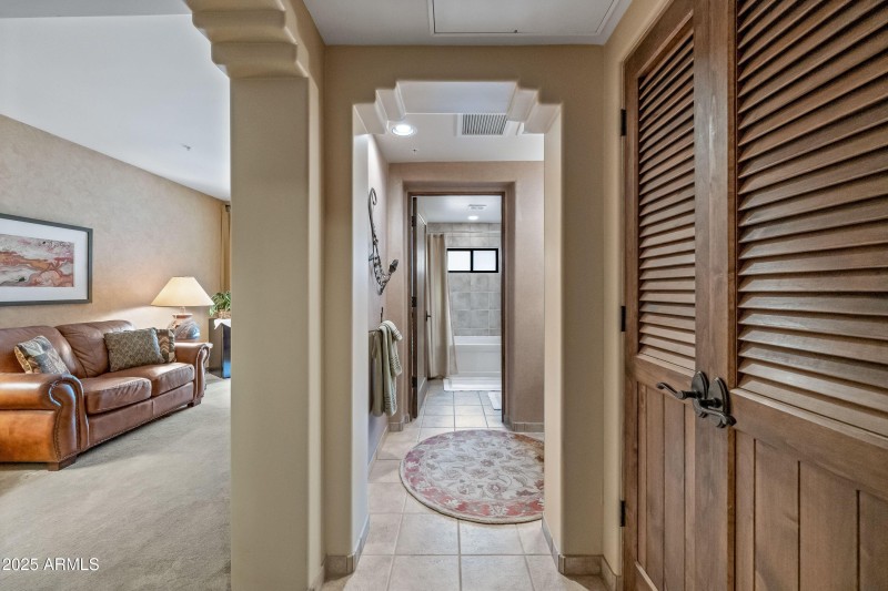 Guest Living and Bath