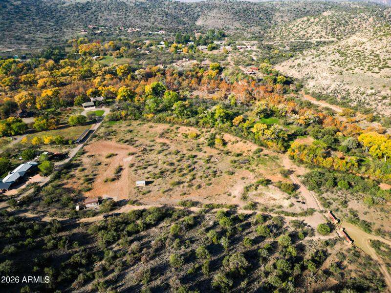 Upper land looking W