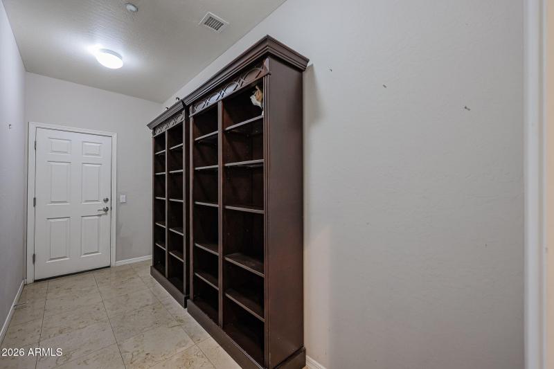 hallway to garage off of kitchen