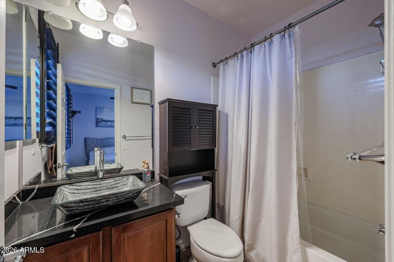 downstairs bedroom bath