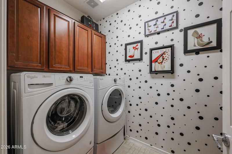 upstairs laundry room
