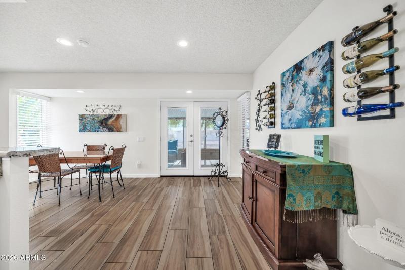 Dining Room/Patio Entrance
