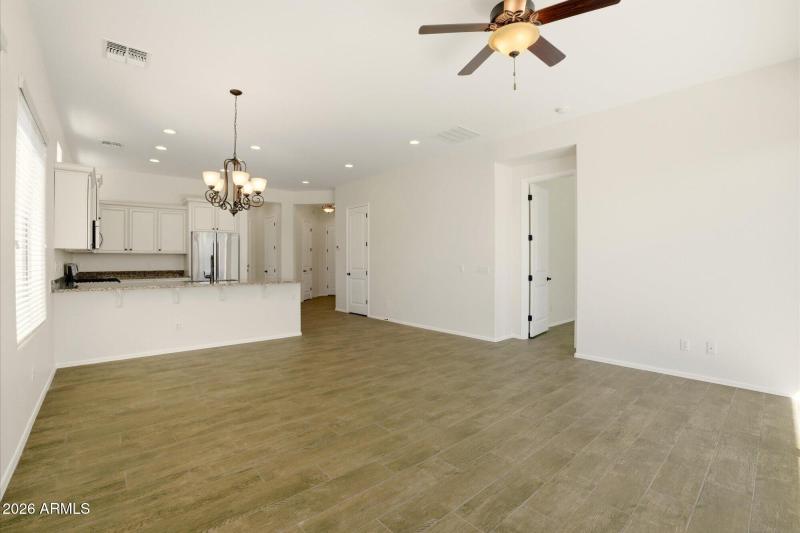 Great Room w/Wood Plank tile