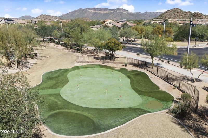 Mountain Bridge Putting Green