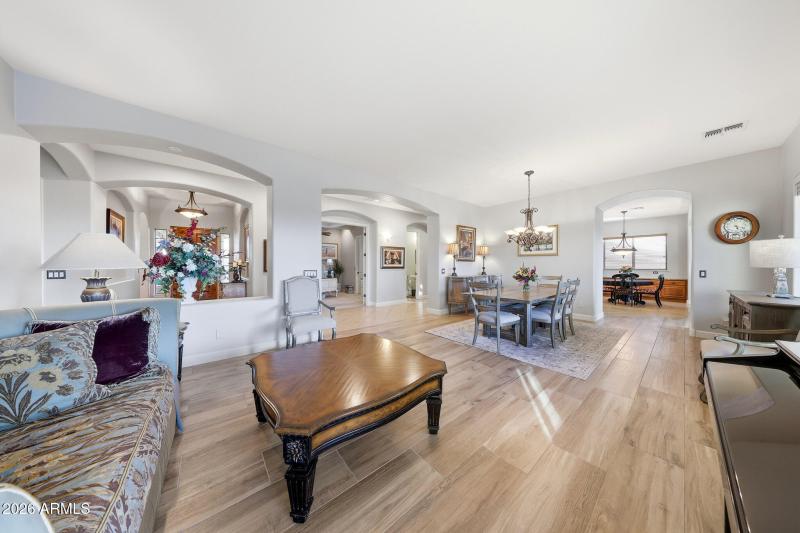 Living and Dining Rooms