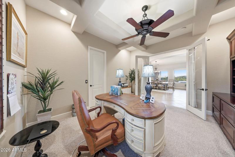 Glass French Doors & Walk-In Closet