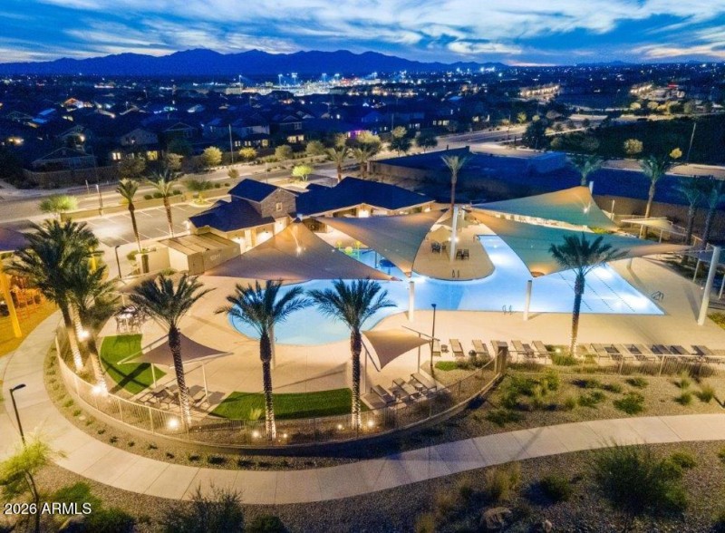 Aquatic Center Night