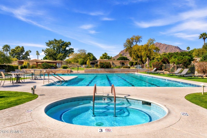 Community Pool and Spa