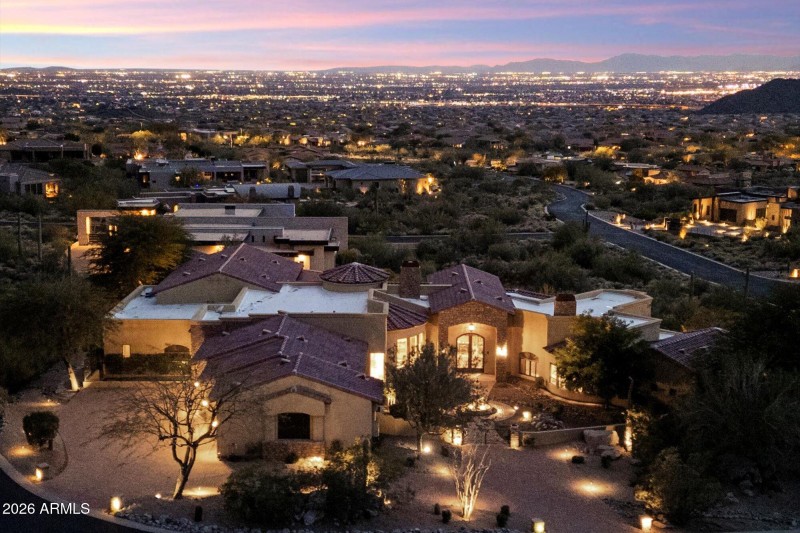 Captivating city light views