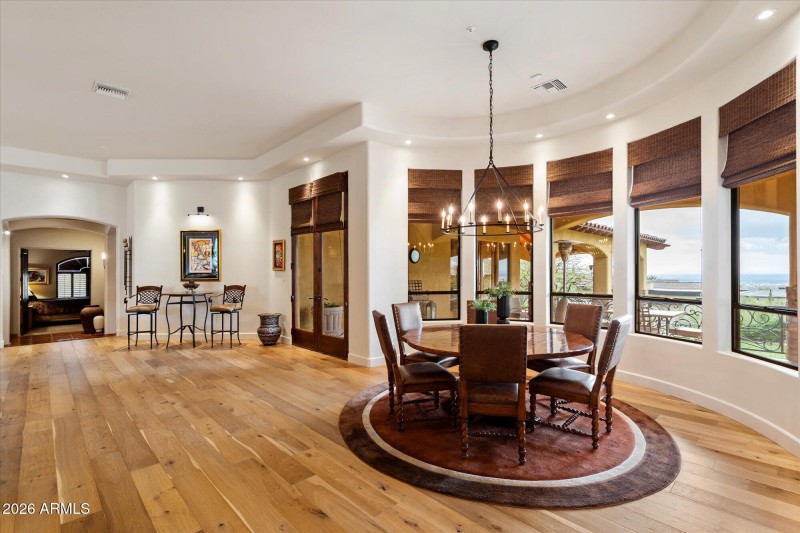 Expansive great room area