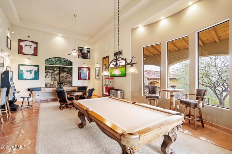 pool table area