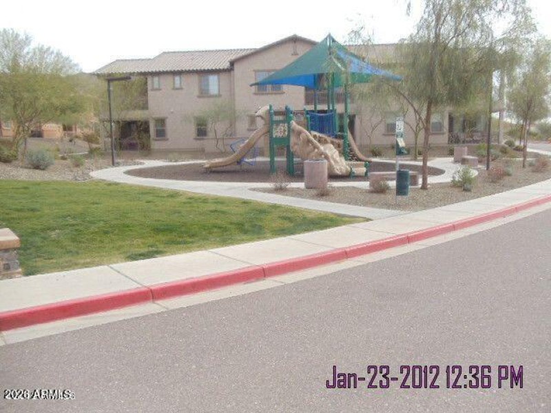 Playground across the street