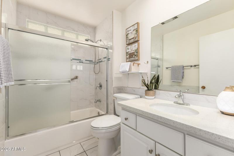 Twin Oaks - Updated Tiled Bath 2